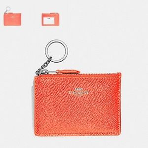 ⭐️COACH ID Case (Coral)⭐️